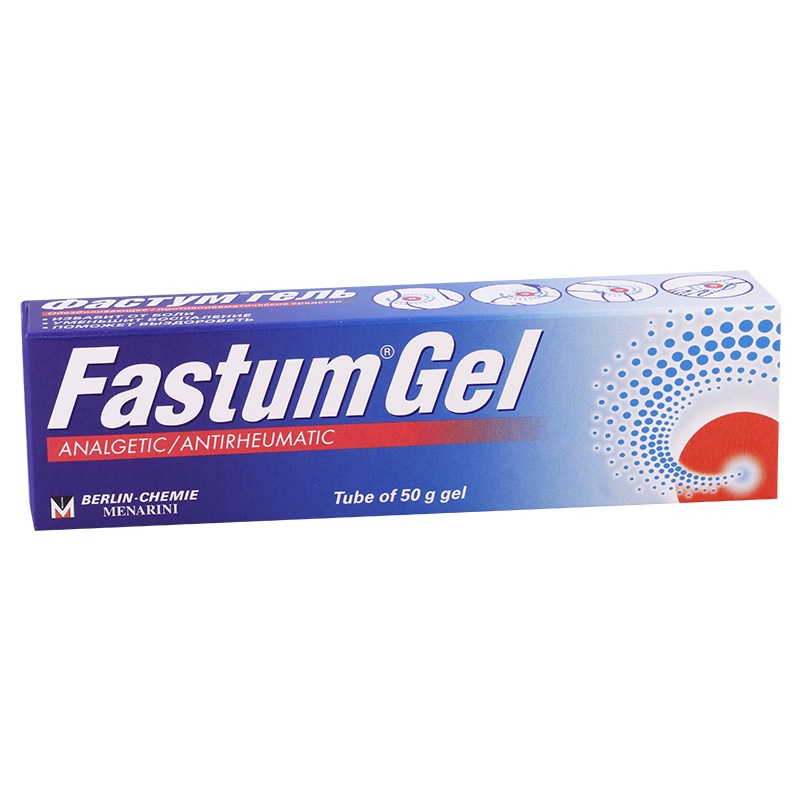 FASTUM GEL 2.5 %. TUB 50 GR (KETOPROFEN)