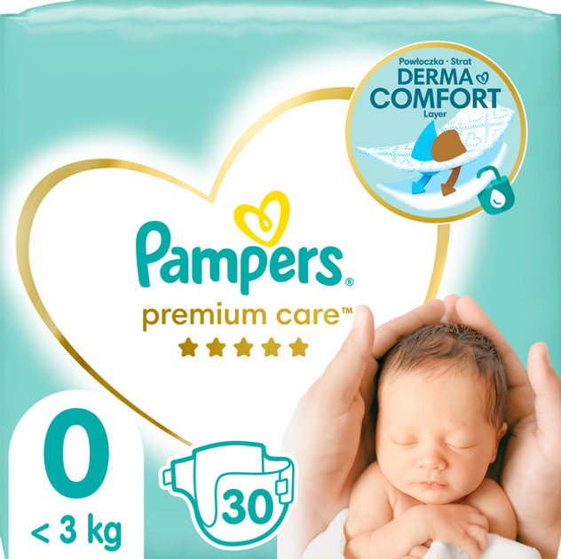 PAMPERS Premium Care NR 0 (nen 3kg)