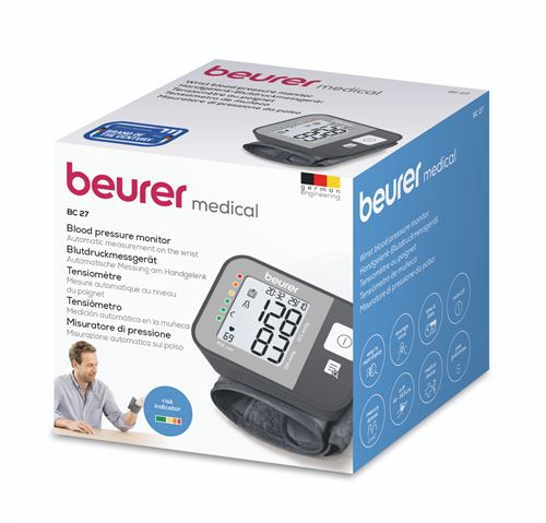 BEURER MEDICAL - Wrist Pressure Monitor (BC 27)