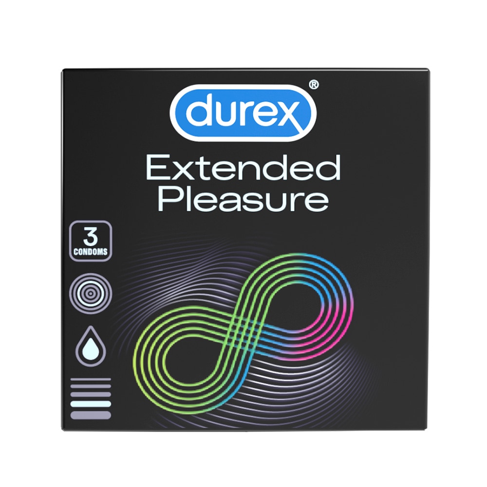 DUREX - Extended Pleasure BLACK x 3