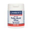 LAMBERTS Folic Acid 400mcg *100tabs