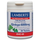 LAMBERTS Ginkgo 6000mg *30 tablets