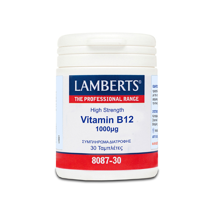 LAMBERTS Vitamin B12 (Methylcobalamin) *30 Tabs