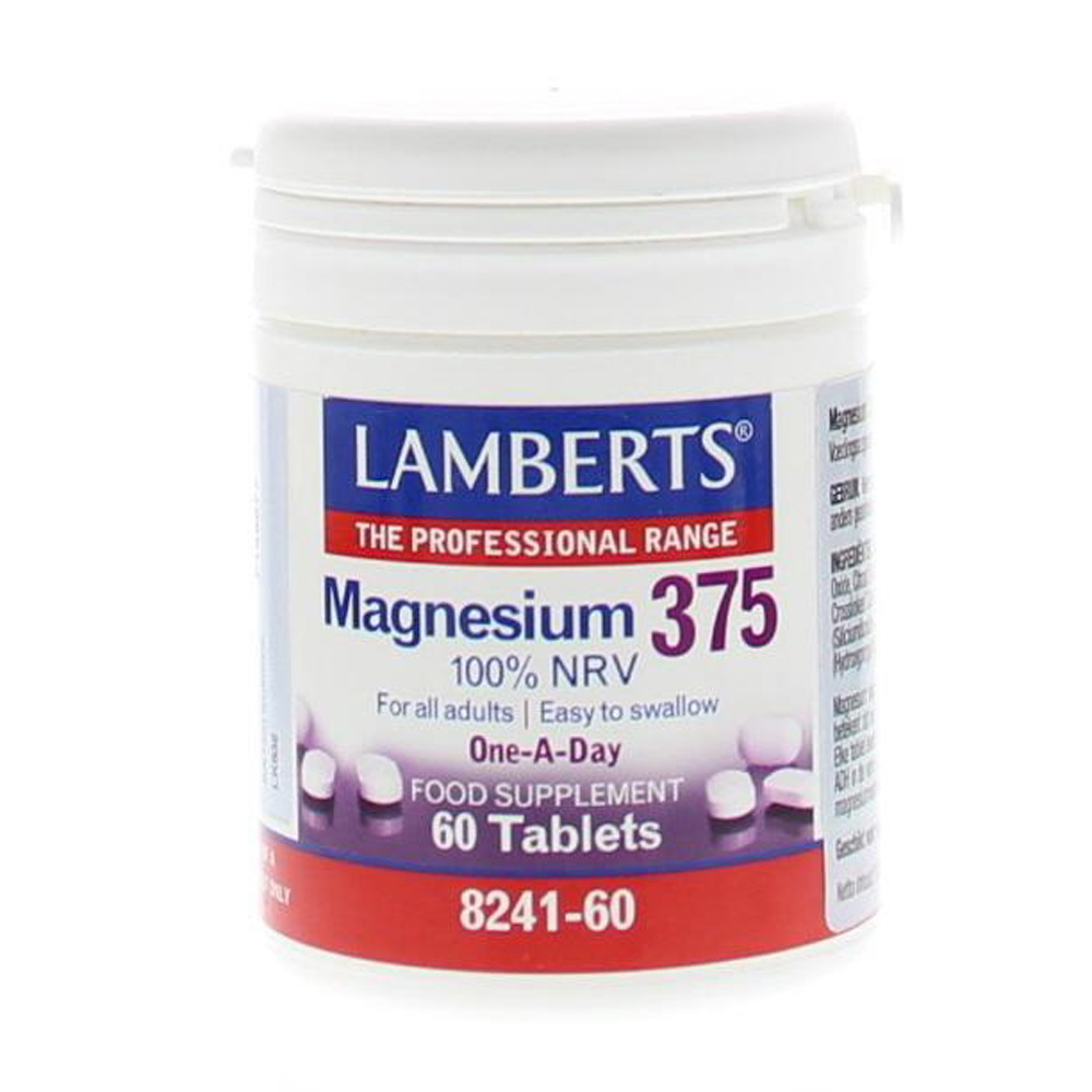 LAMBERTS Magnesium 375mg *60 Tablets