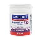 LAMBERTS Magnesium 375mg *60 Tablets