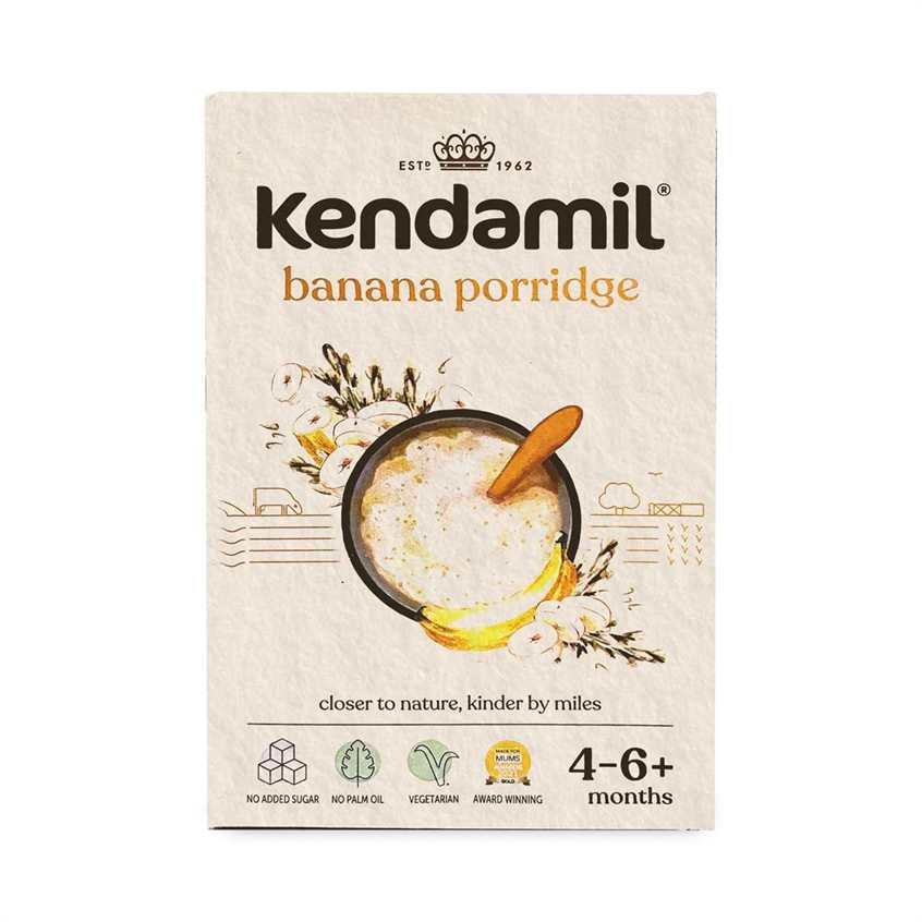 KENDAMIL - BANANA PORRIDGE 4-6 MUAJ 150 GR.
