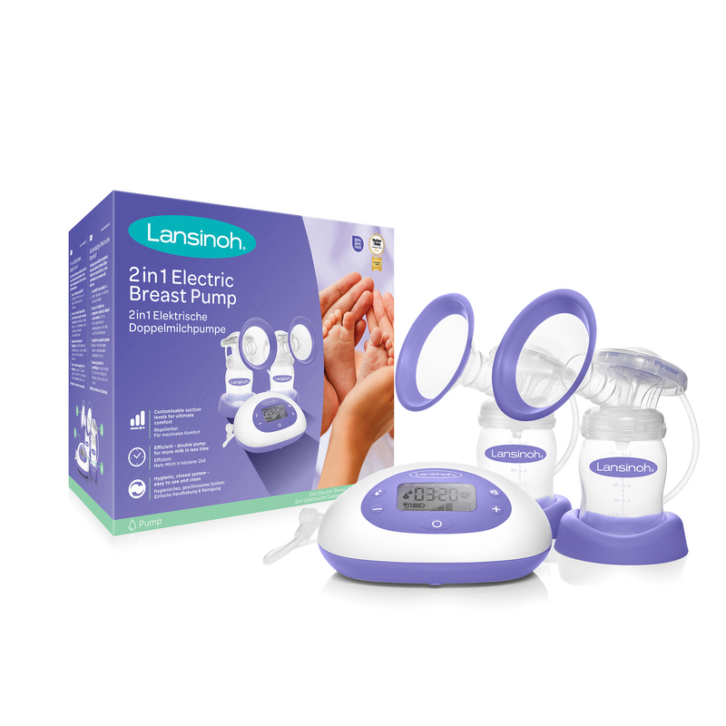 LANSINOH - 2n1 ELECTRIC BREAST PUMP