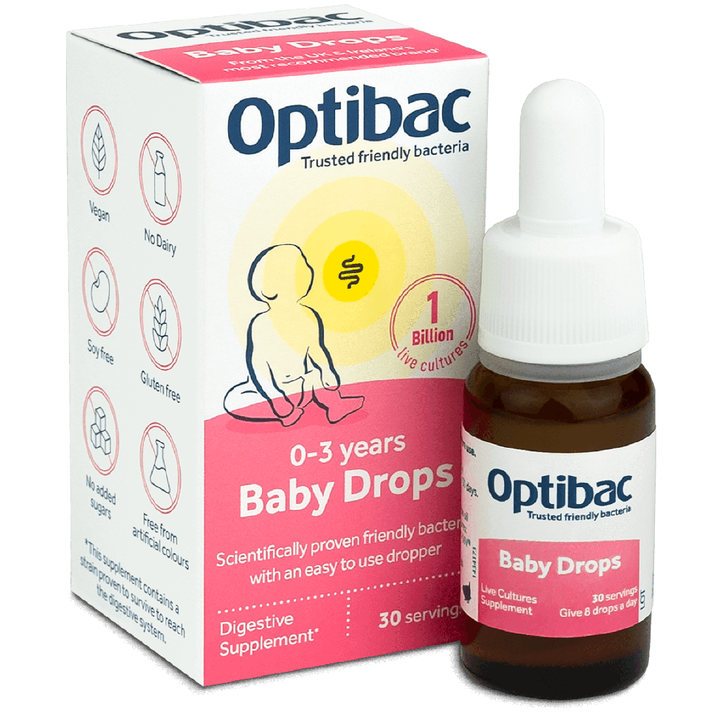 OPTIBAC Baby Drops (0-3Yr) - Lactobacillus