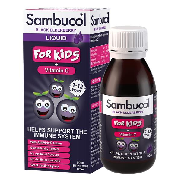 SAMBUCOL - Liquid For KIDS (1-12 years) *120ml