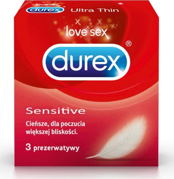 DUREX - Sensitive - 3pcs (Anglez)