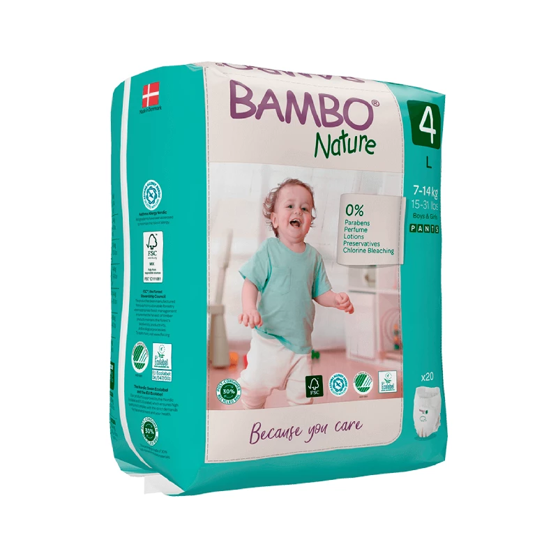 BAMBO PANTS 4 - Large (7-14kg) x20