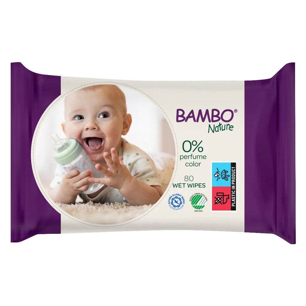 BAMBO WET WIPES (Letra te Lagura) *80pcs