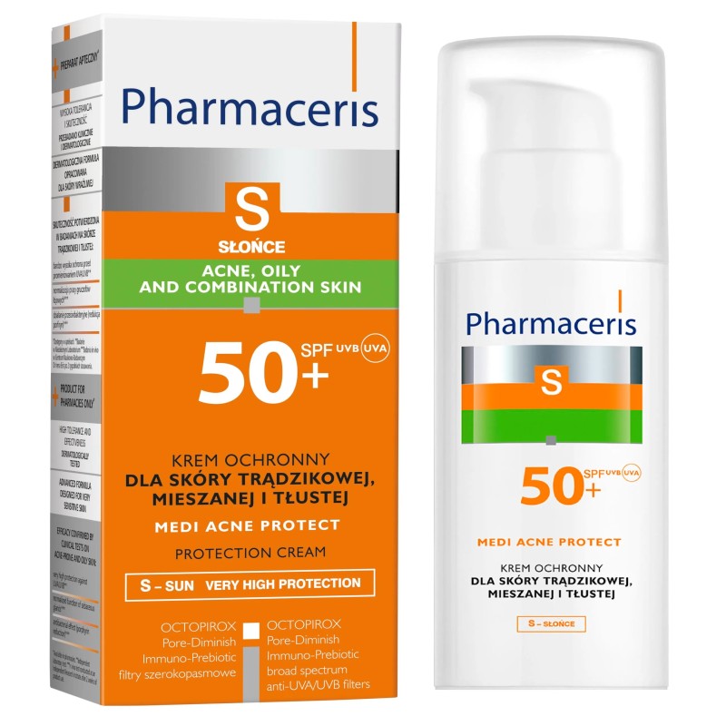 PHARMACERIS S - MEDI ACNE Protection SPF50+ 50mL