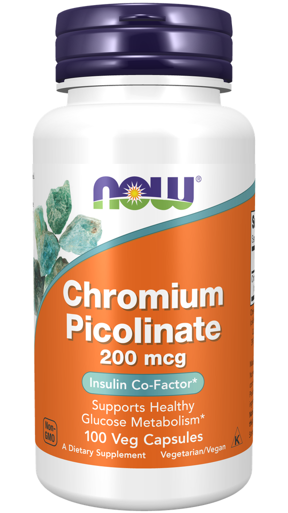 NOW Chromium Picolinate 200mcg *100 caps