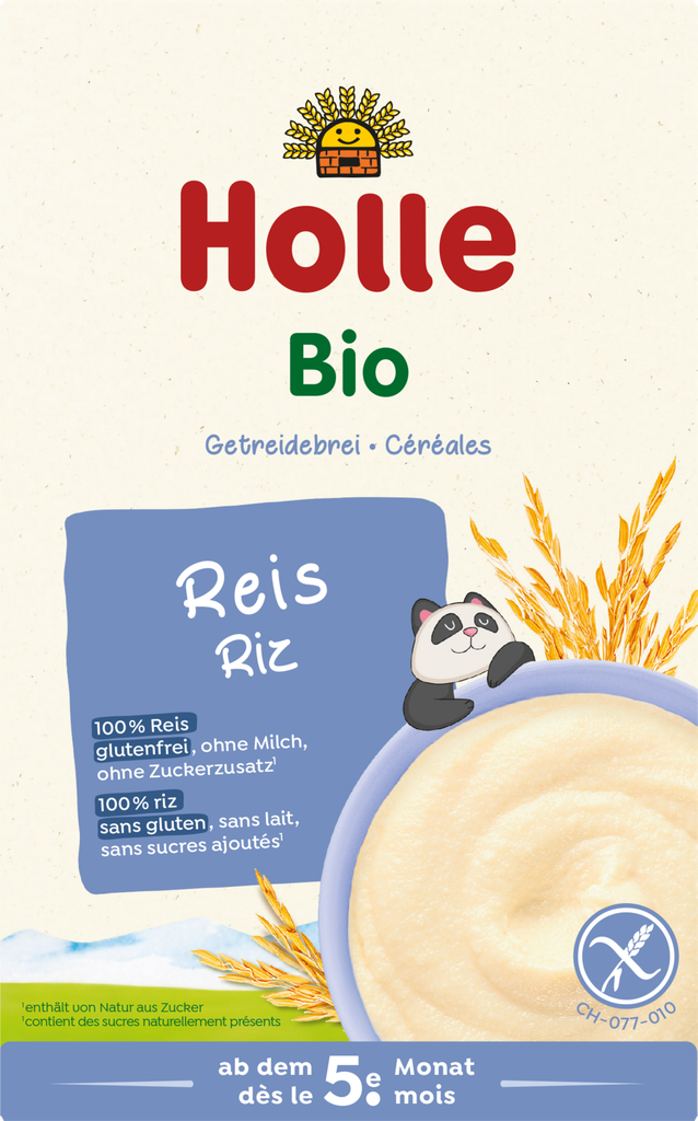 HOLLE - RICE PORRIDGE 250gr (MIELL ORIZI) 6M+