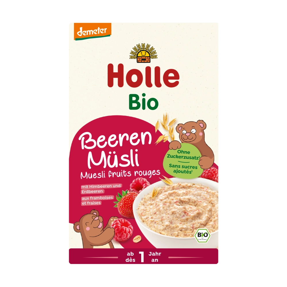 HOLLE - Muesli Red Fruits - 12M+ (200g)
