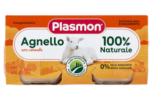 PLASMON - AGNELLO 80 GR x 2 kavanoza