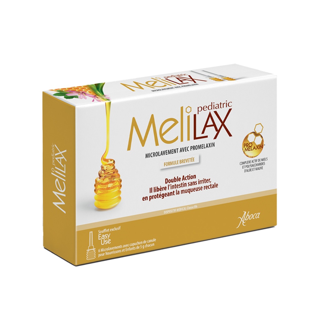 MELILAX - PEDIATRIC - 6 microclizmi ABOCA