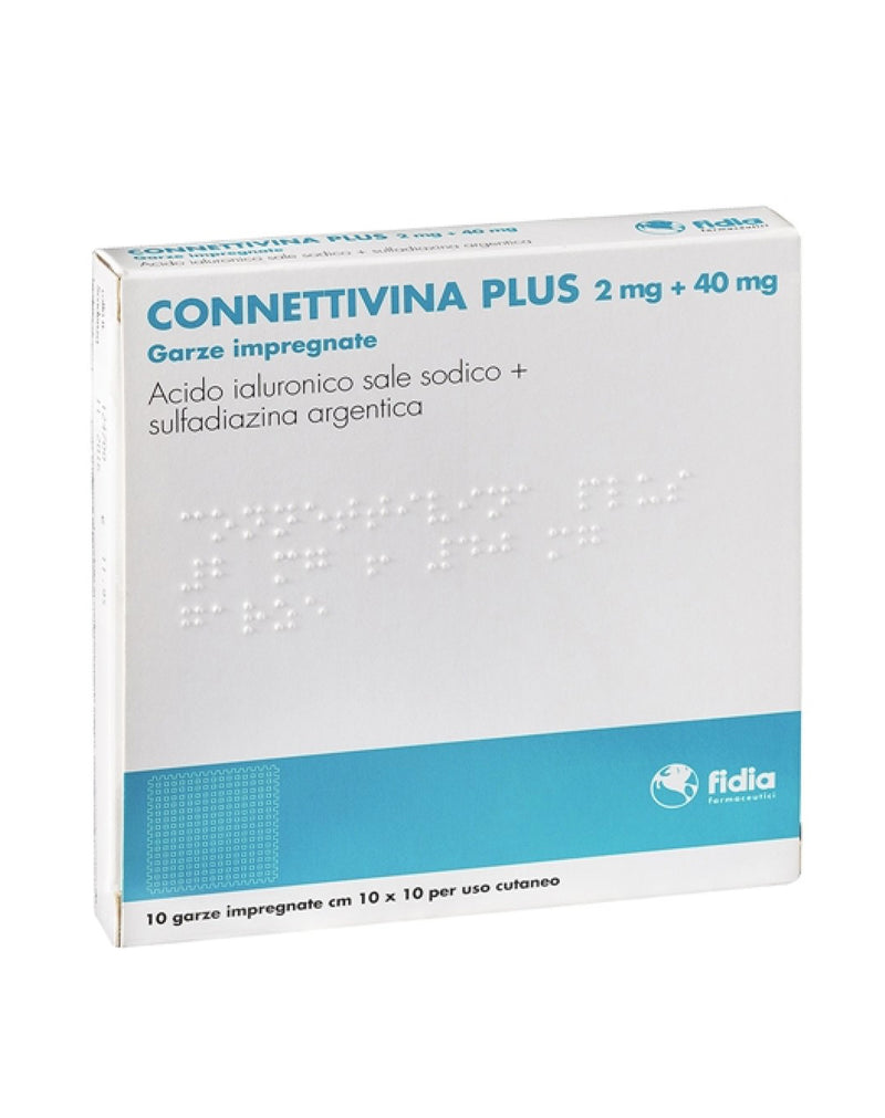CONNETTIVINA PLUS Garze Impregnate *10 pcs