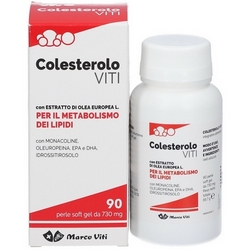 COLESTEROLO VITI - 90 caps (Monacolina K/ Oleuropenia/ Omega)