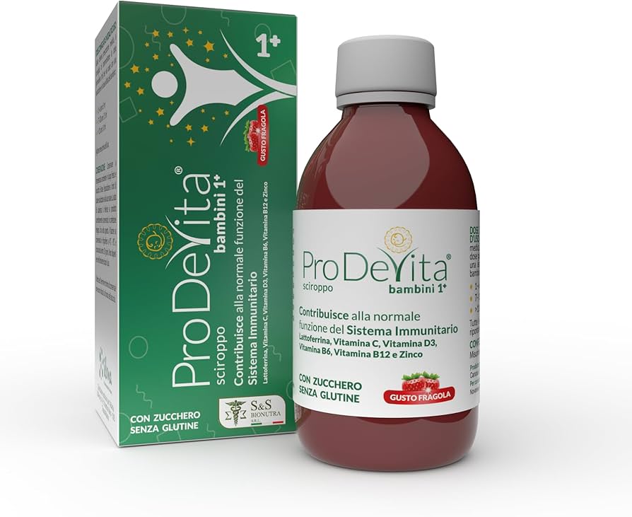 ProDEVITA - SYRUP BAMBINI +1 (Latoferrina 100mg /Vit C /Vit D / Zinc)
