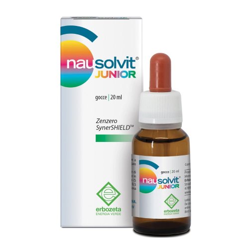 NAUSOLVIT JUNIOR GOCCE 20ML (EKSTRAKT GINGERI)