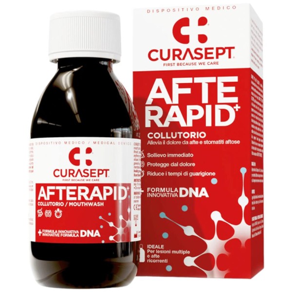 CURASEPT - AFTE RAPID - Collutorio/ Mouthwash - 125mL