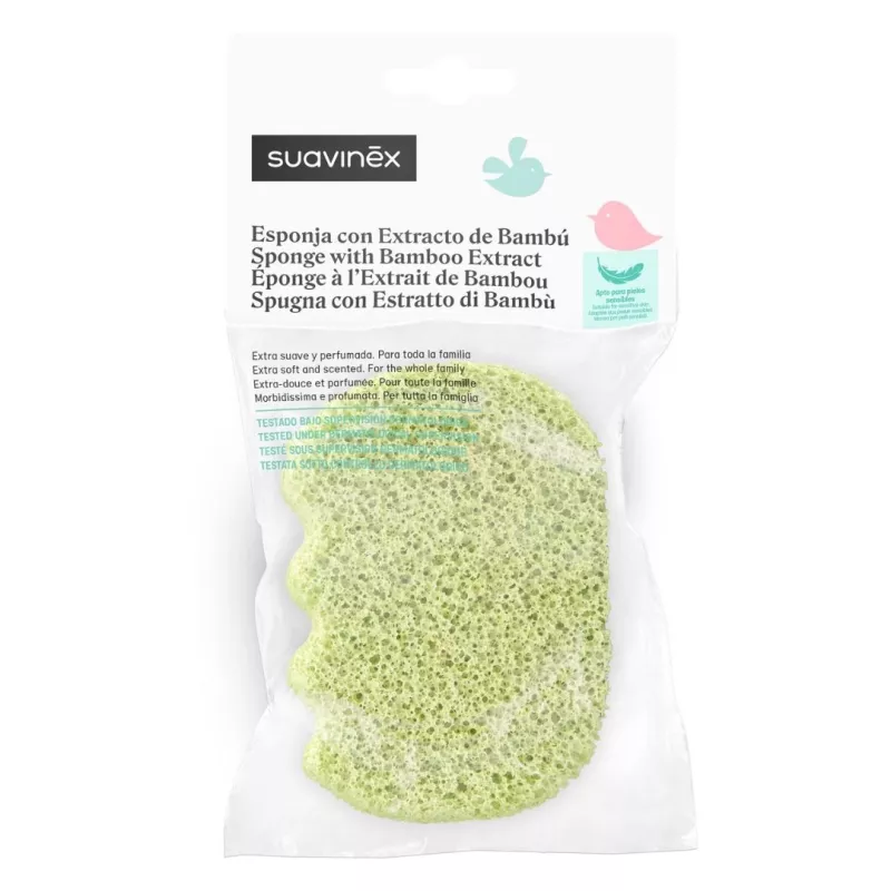 SUAVINEX - Sponge Bamboo (Sfungjer NATURAL)