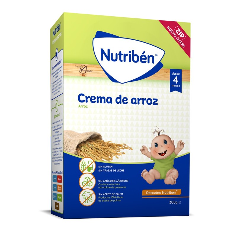 NUTRIBEN Crema de Arroz (4M+) *300g