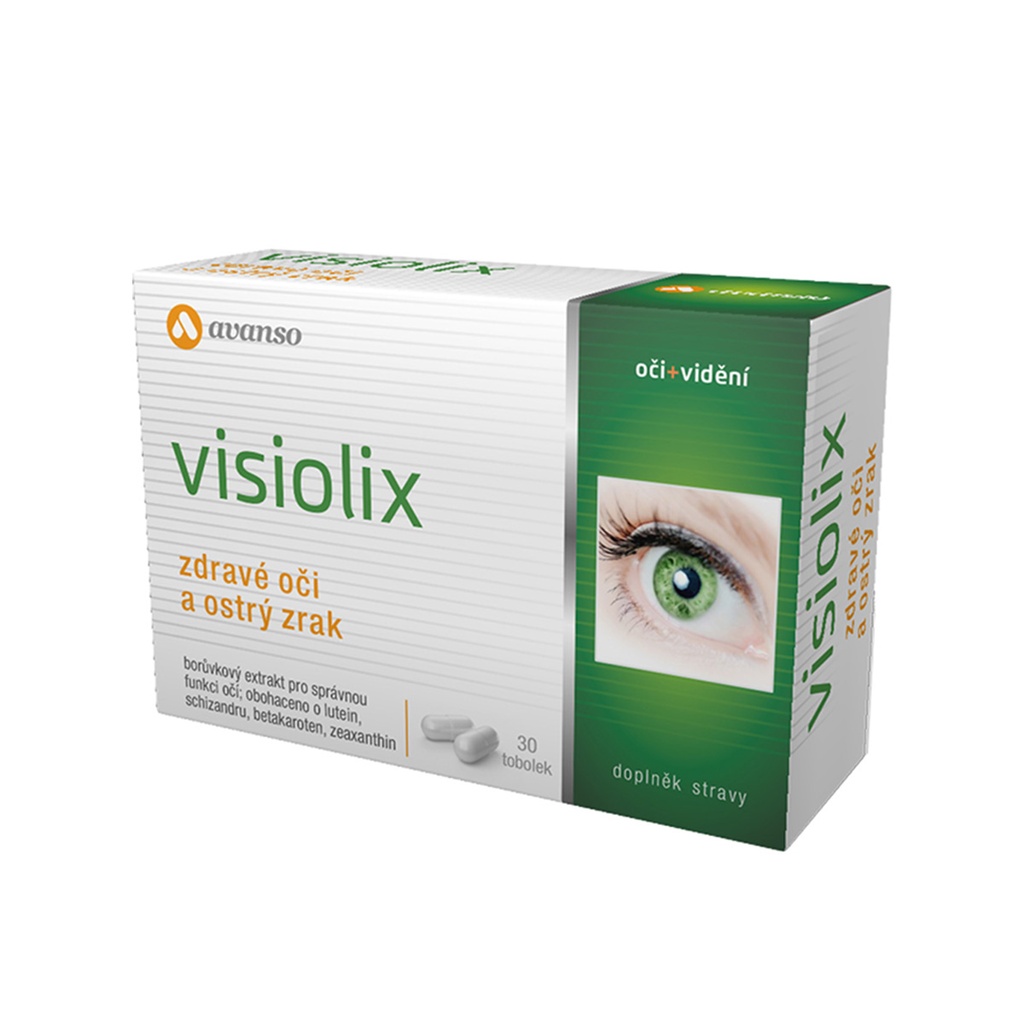 VISIOLIX *30 caps (LUTEIN / MIRTILLO / ZEAXANTHIN) AVANSO