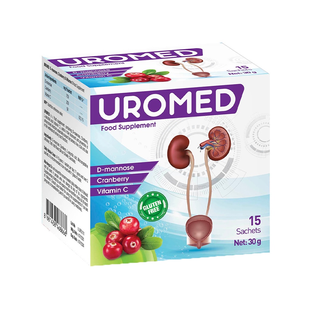 UROMED ( D MANOSSiO/ CRANBERRY) - 15 Sachets