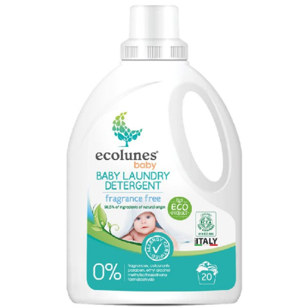 ECOLUNES Baby Laundry Detergent ( Fragrance Free) *2000ml