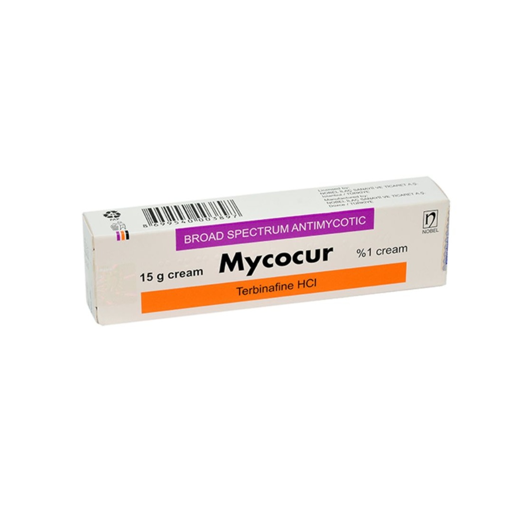 MYCOCUR KREM 1% -15GR (TERBINAFINE)