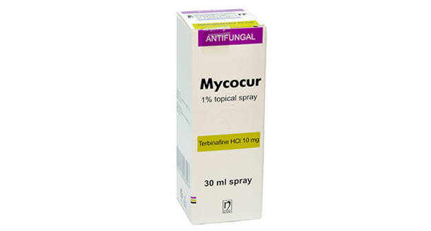 MYCOCUR SPRAY 1% -30ML (TERBINAFINE)