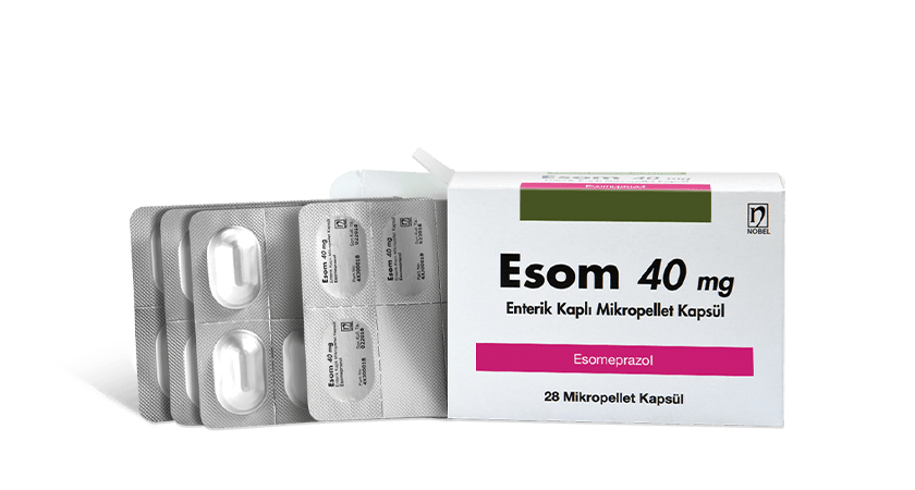 ESOM 40 MG x 28 CAPS (ESOMEPRAZOLE)