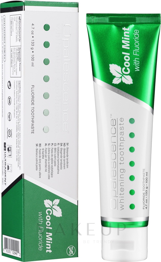 OPALESCENCE Whitening Toothpaste - 133gr (BEST SELLER)
