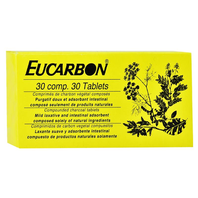 EUCARBON - 30 Tab - (Carbon Active / Senna)