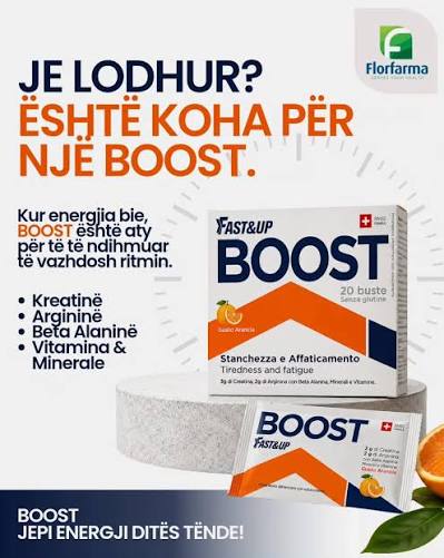 FASTUP Boost (Creatine/ L Arginin/ Vitamins) *20 Bustine