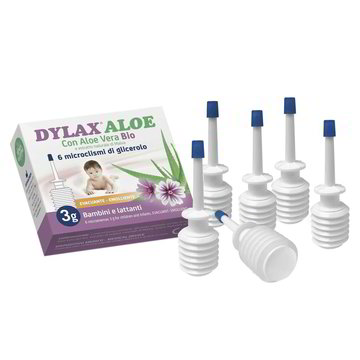 DYLAX Aloe Bambini *6 Microclismi