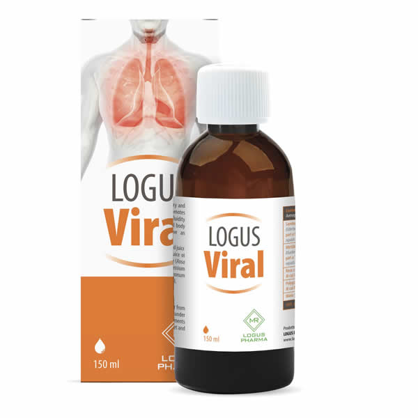 LOGUS VIRAL Syrup - (Elderberry/ Vit C/ Resveratrol/ Honey) 150mL