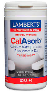 LAMBERTS CalAsorb (Calcium 800) - 60 tab