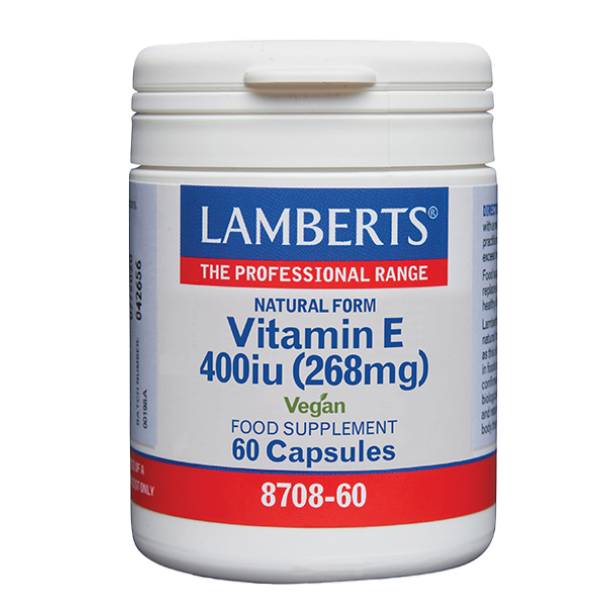 LAMBERTS Vitamin E 400iu *60 Softgels