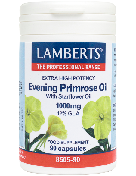 LAMBERTS Evening Primrose Oil 1000mg - 90 Capsules