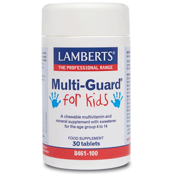 LAMBERTS Multi Guard for KIDS - 30 chewable tablets
