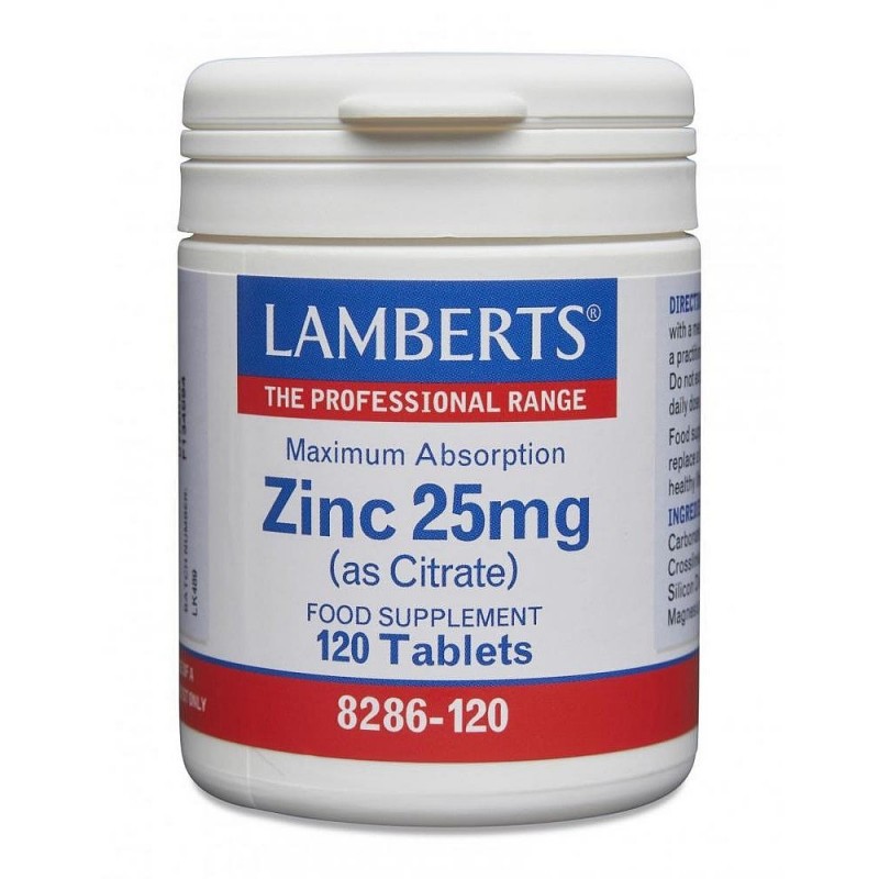 LAMBERTS ZINC 25mg *120 tablets