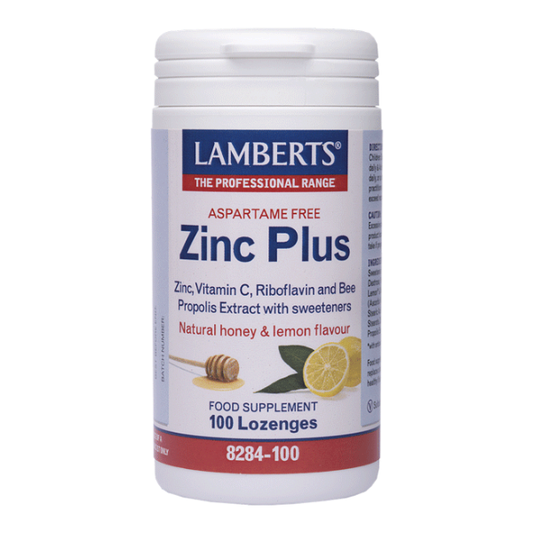LAMBERTS ZINC Plus - 100 Lozenges