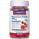 LAMBERTS Magnesium Citrate 150mg *40 GUMMIES