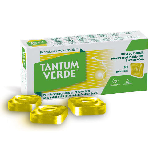 TANTUM VERDE - ORAL TABLET x 20 (BENZIDAMINA) LIMONE