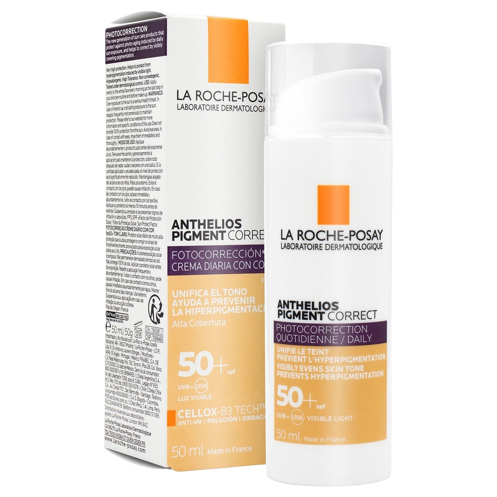 LRP - Anthelios PIGMENT CORRECT SPF50+ (Light) *50ml