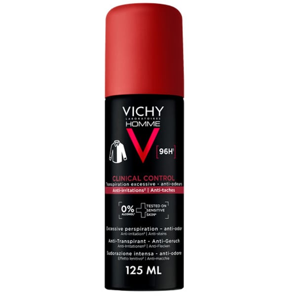 VICHY Deo Spray - MEN Clinical Control 96h *125ml 